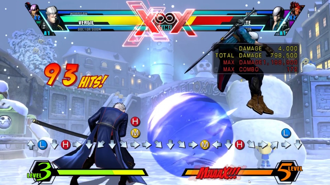 Vergil Sword Loop Combo