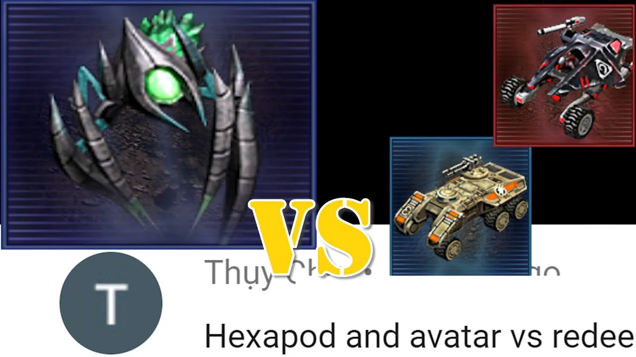 Scrin Ravager vs Nod Raider Buggy + GDI APC
