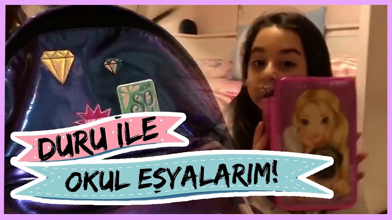 Okul çantam ve Top Modellerim - Beren Gökyıldız