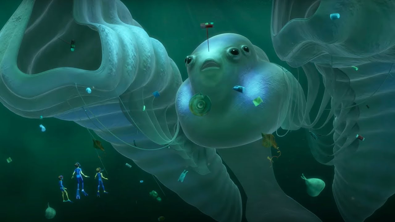 The Deep - At The Bottom of the Gyre | WildBrain Fizz | Deep Sea Creatures Cartoon