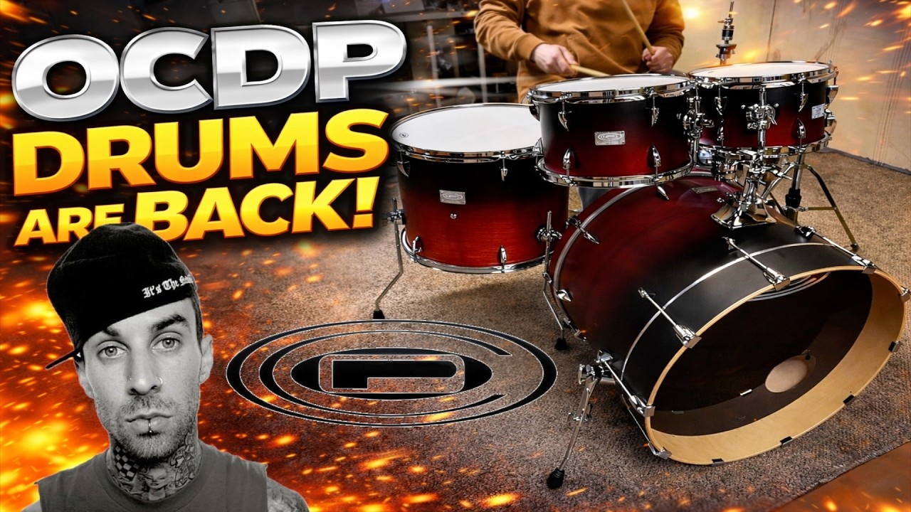 Обзор ударной установки Orange County Drum & Percussion Maple Kit!