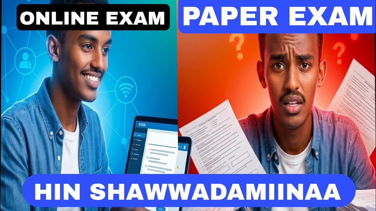 DHUGUMA ONLINE EXAM SALPHAADHAA? WHICH IS BETTER ONLINE OR PAPER EXAM?