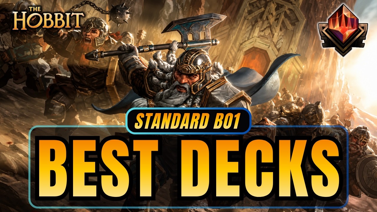 👉 ЛУЧШИЕ колоды MTG Arena Standard BO1 после выхода &laquo;Хоббита&raquo; | Тир-лист ранга &laquo;Мифик&raquo;