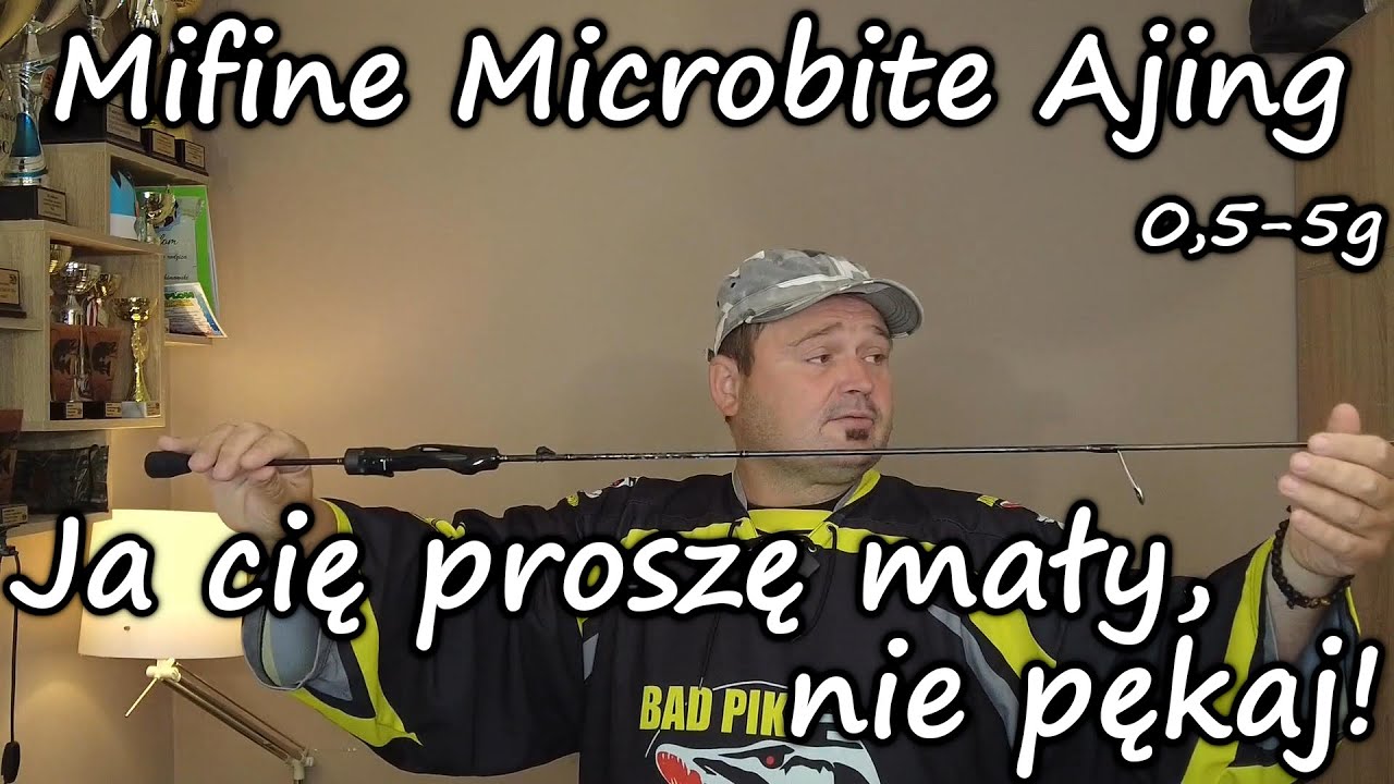 Mifine Microbite Ajing 1.98m 0,5-5g - Ja cię proszę mały, nie pękaj!
