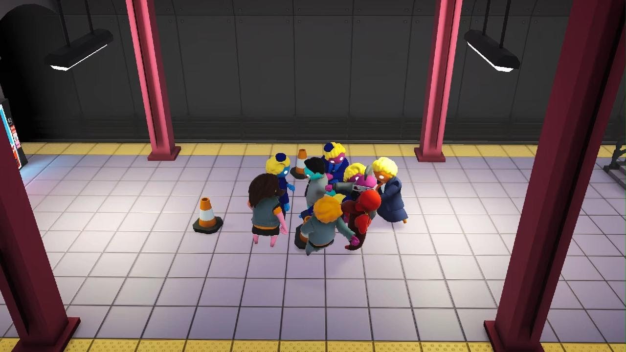 Gang Beasts Attempting wave 100