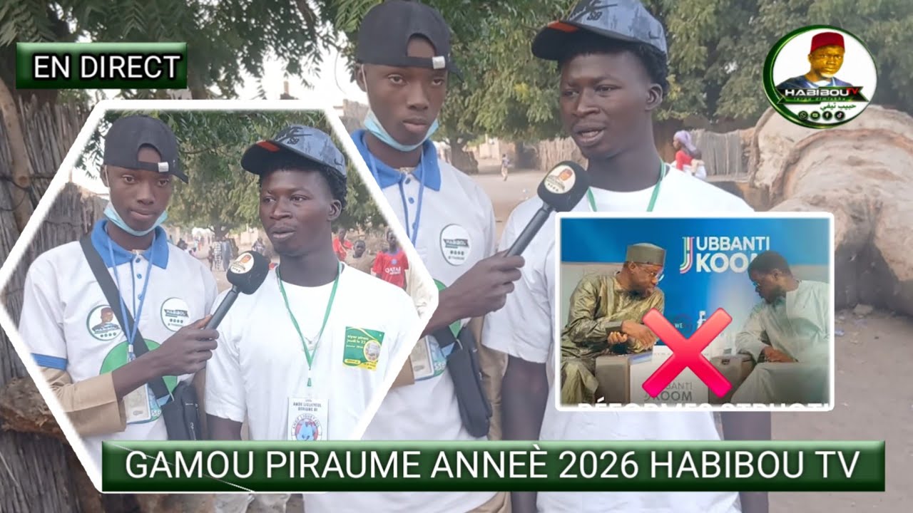 🛑GAMOU PIRAUME ANNEÈ 2026 AK HABIBOU TV LEROU