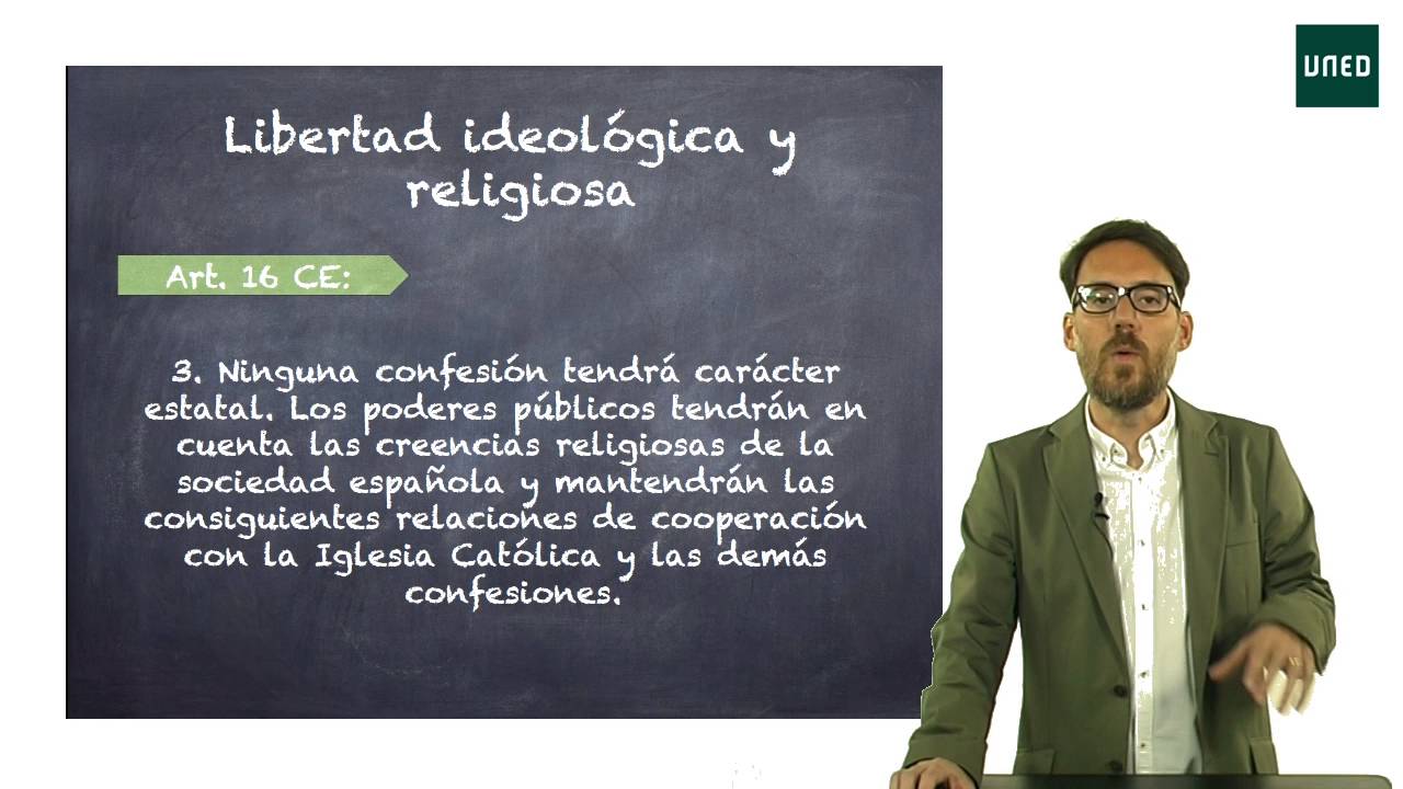 Derecho de libertad ideológica y religiosa y  derecho(...)