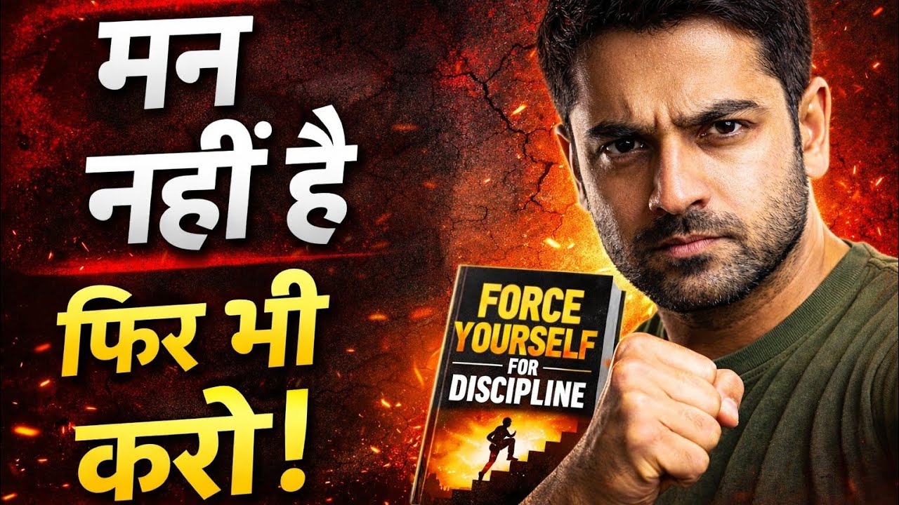 Force Yourself For Discipline |Hindi |Motivational |Audiobook book Summary In
