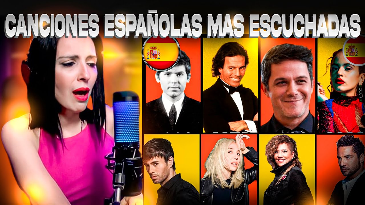 TOP CANCIONES ESPAÑOLAS MAS ESCUCHADAS POR AÑO | CANTANTE  ARGENTINA - REACCION & ANALISIS