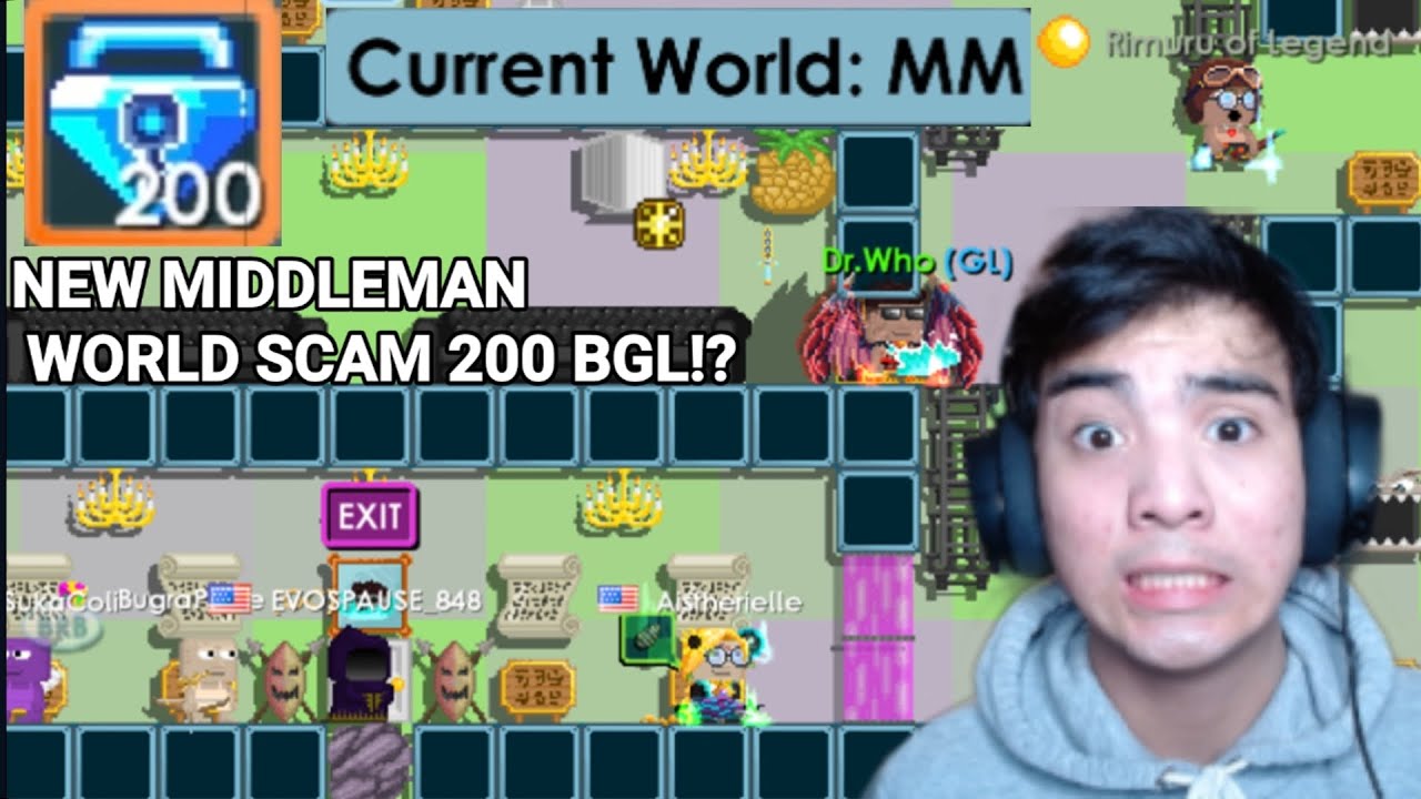 WTF! NEW (200BGL) Middleman World SCAM? RIP DLS! - Growtopia
