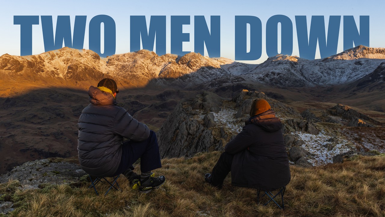 Two Men Down on Hardknott Pass: A Wild Winter Camp (-10°C)