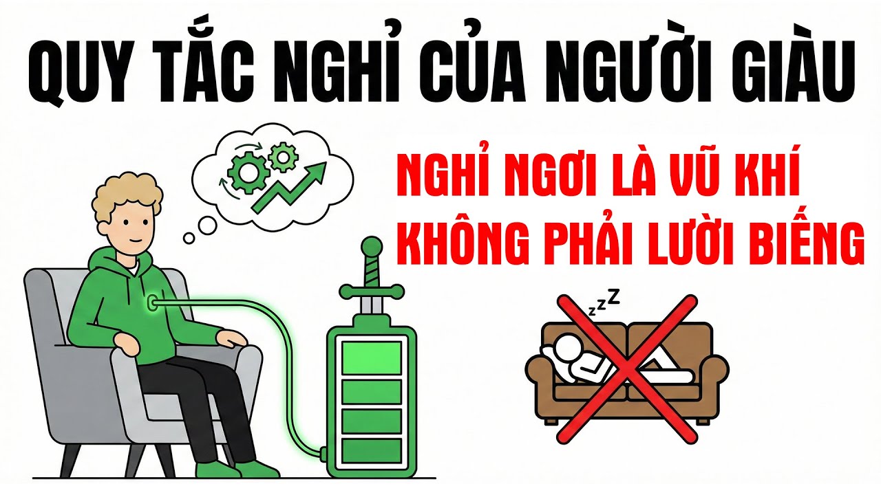 Quy Tắc Nghỉ Ngơi Của Người Thành Công Mà Có Thể Bạn Chưa Biết | Bản Lĩnh Từ Số 0