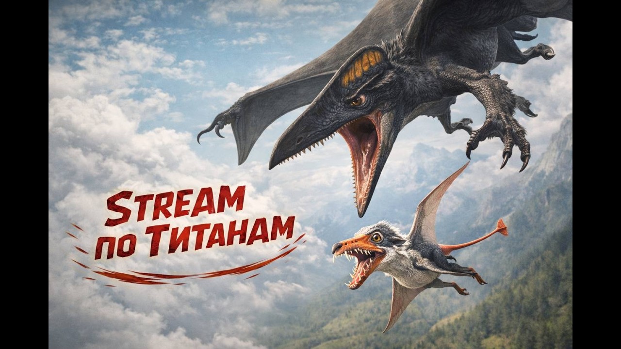 🔴 ЧТО ЗАМЫСЛИЛ ЭТОТ ХАЦЕГОПТЕРИКС В | Path of titans ?! #путьтитанов #путьтитановстрим #рек
