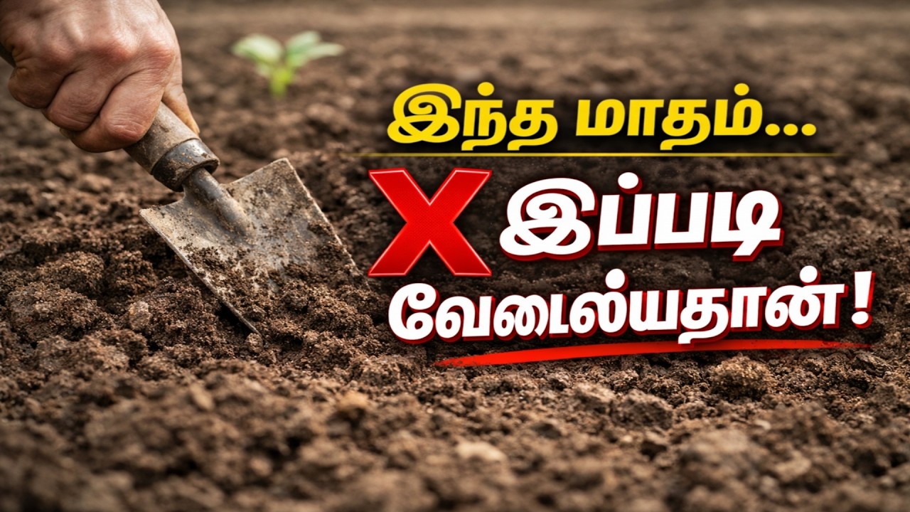 வேளாண் நிபுணர்கள் உங்களிடம் சொல்லத் தயங்கும் ரகசியங்கள்! 2026 பிப்ரவரி மாத இறுதிக்கான நடவு அட்டவணை: