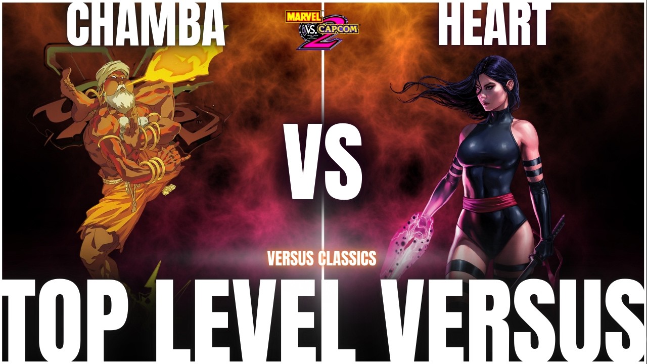 Marvel Vs Capcom 2 - Chamba Vs Heart - Fightcade Set 🔥🔥