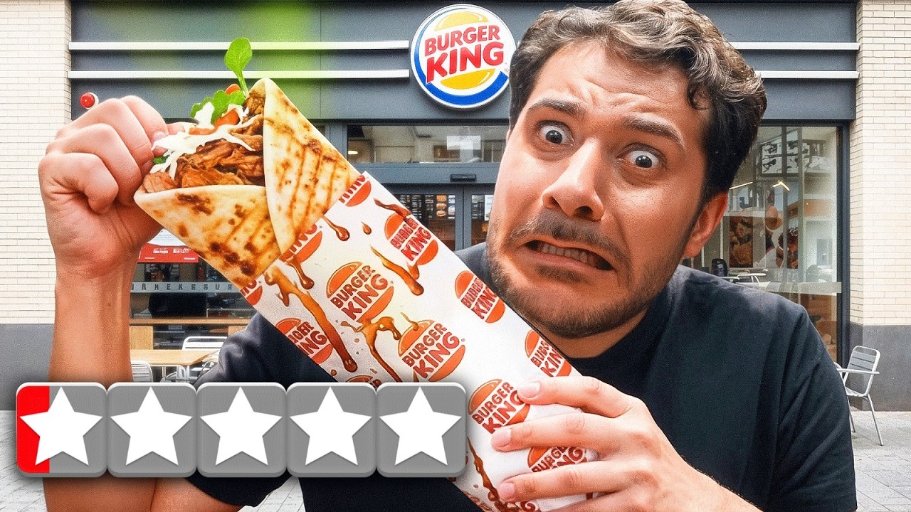 Ich Teste Den D&ouml;ner von Burger King
