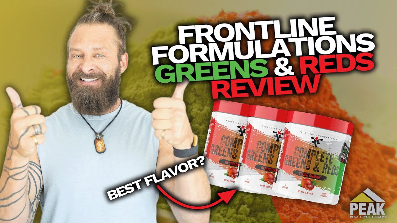The BEST TASTING Greens AND Reds Powder? | Peak Nutrition Reviews