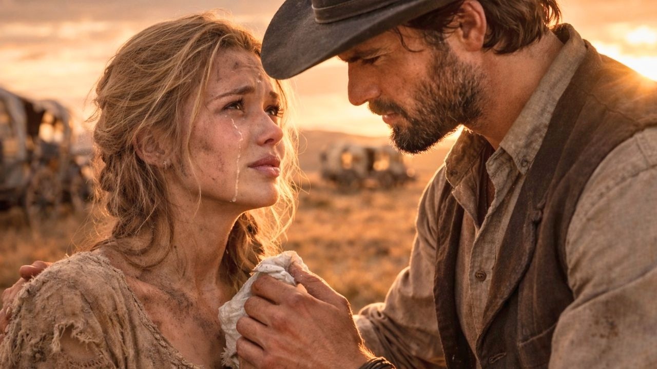 “I’m Filthy… Don’t Touch Me,” She Cried — But the Cowboy Saw the Beauty Everyone Else Ignored