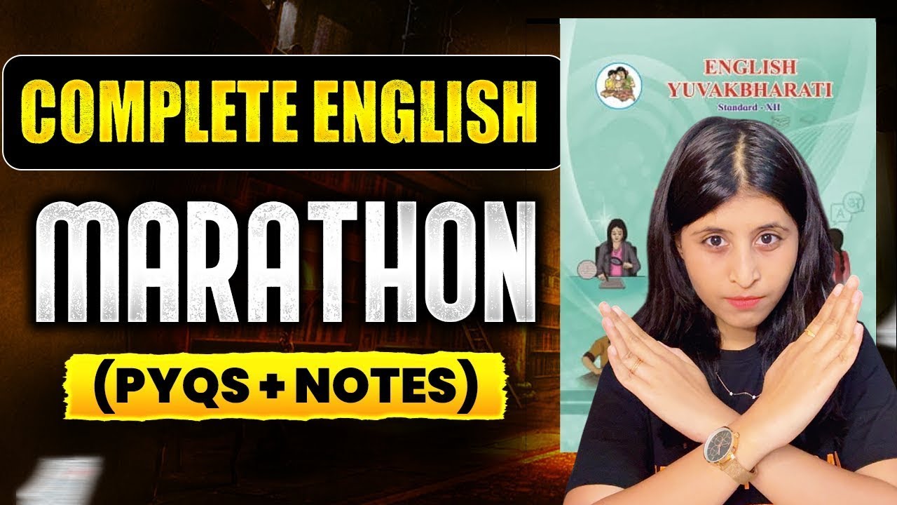 Full Class 12 English Marathon! 📚 Complete Syllabus with Siona Mam 🔥 #hsc2026