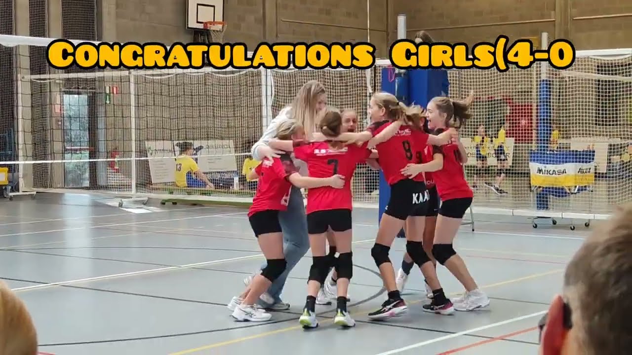 Volleyball Game U13 || Gelvoc vs Ekeren ||  (4-0) || December 2024