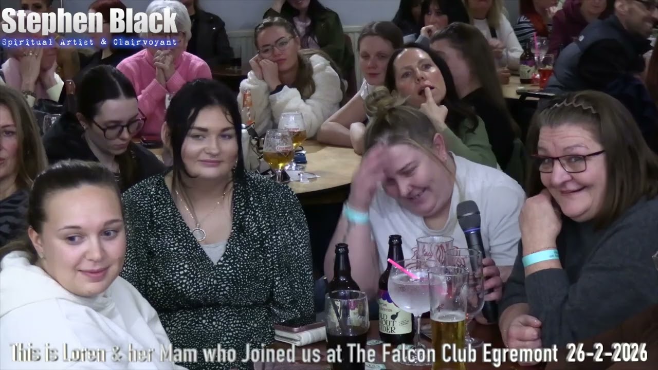 This is Loren & her Mam who Joined us at The Falcon Club Egremont  26 2 2026