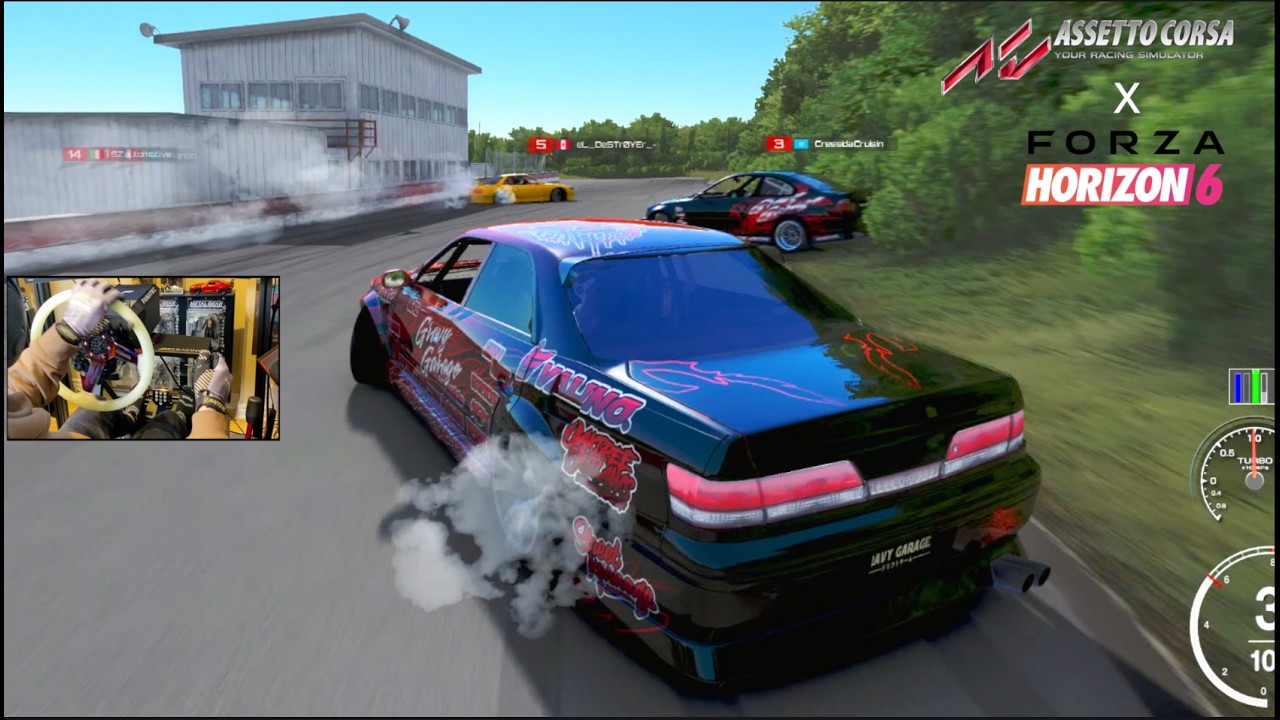 Wall Tapping Ebisu NORTH - Forza Horizon 6 HYPE  On Assetto Corsa Online!!