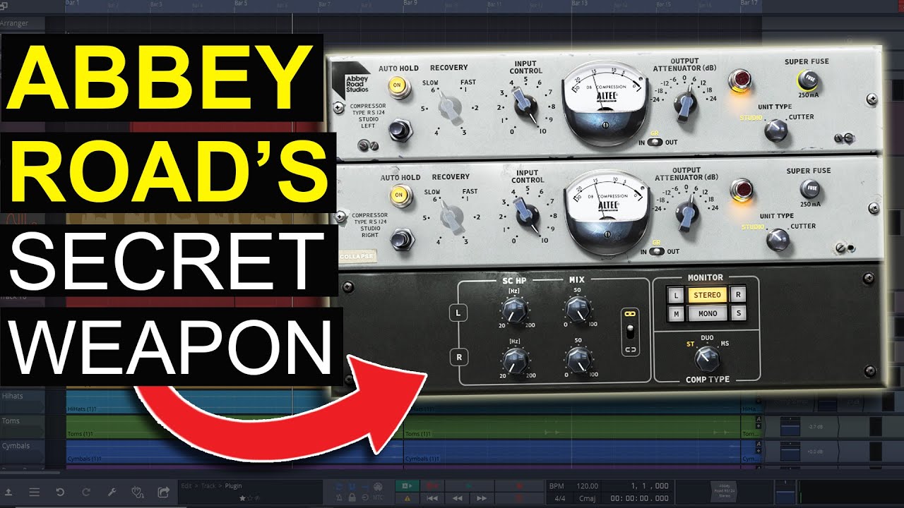 Waves Abbey Road RS124 Compressor Plugin Walkthrough & Overview