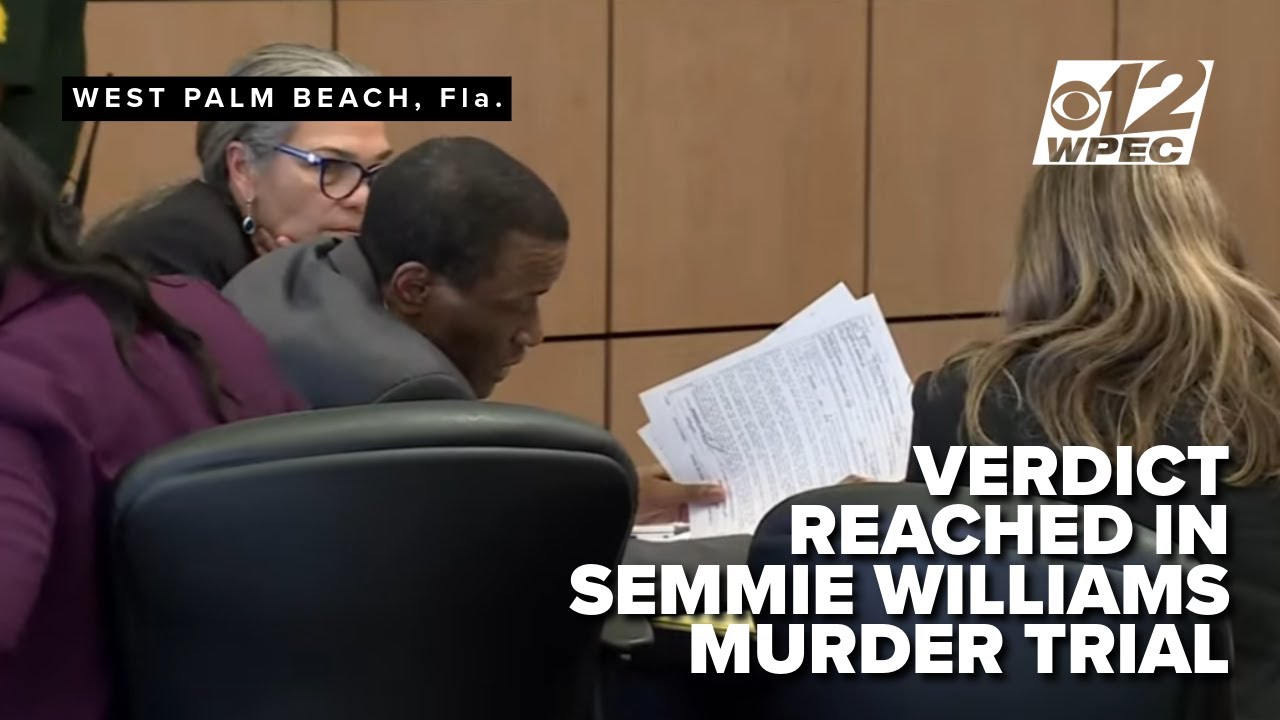 WATCH LIVE: Verdict reached in Semmie Williams' murder trial for 14-year-old Ryan Rogers