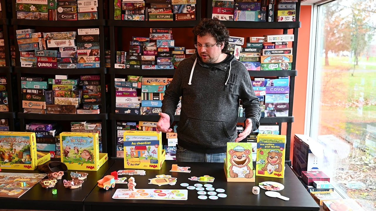 Présentation des jeux pour enfants Haba !