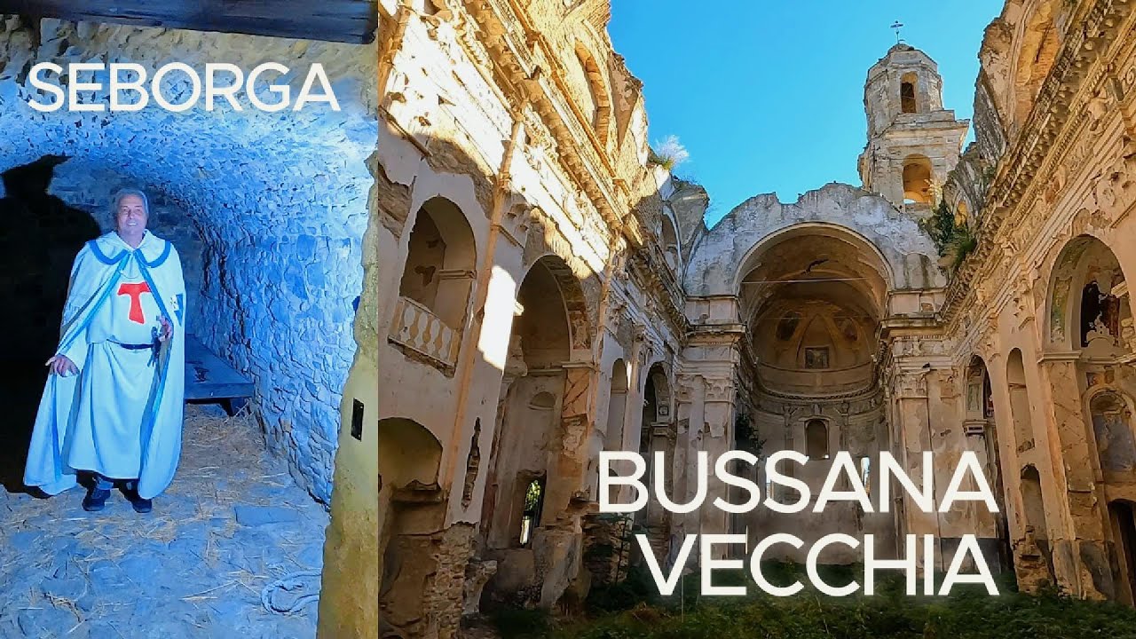 Bussana Vecchia et Seborga, village de Ligurie