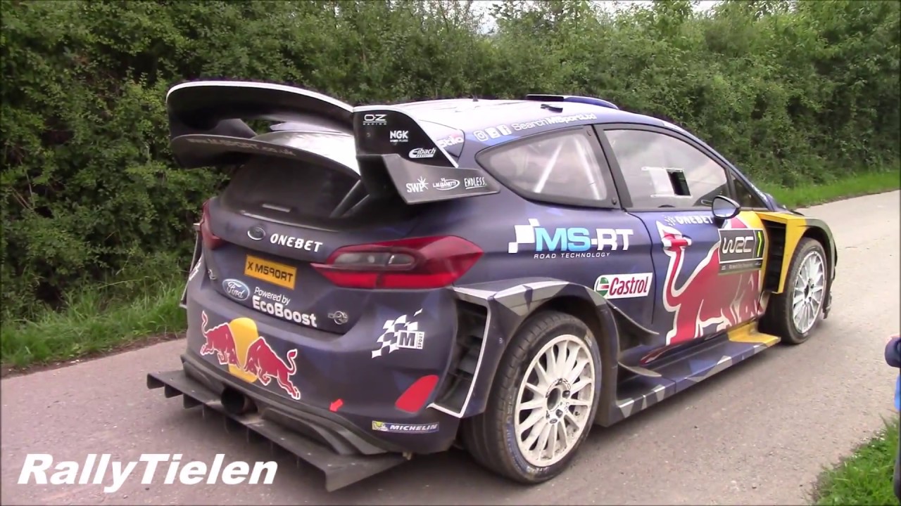 Ford Fiesta WRC 2017 - S&eacute;bastien Ogier - Launch Control & Anti Lag System - M-Sport - HD