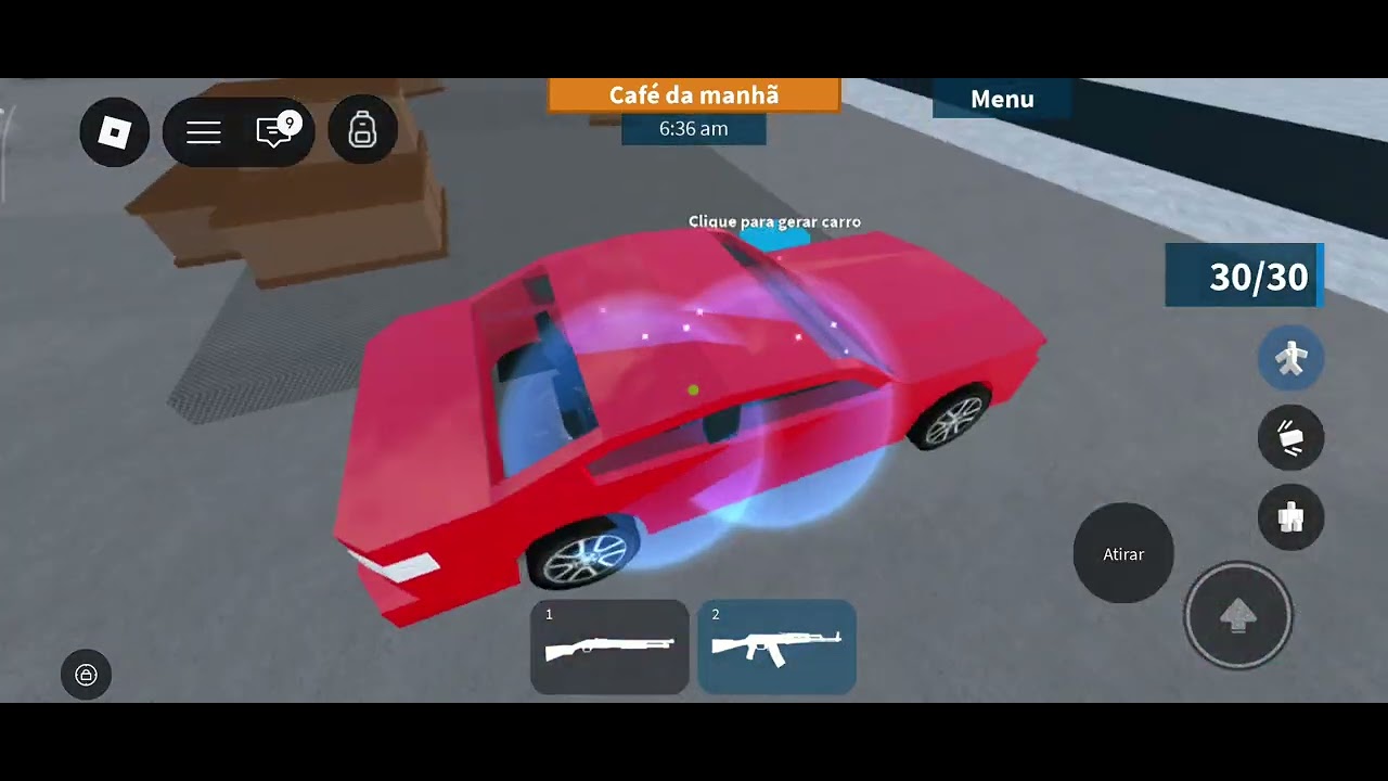 Vídeo de prison life no roblox