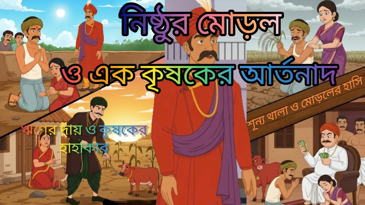 শেষ সম্বলটুকুও কেড়ে নিল মোড়ল! | কৃষকের জীবনের গল্প | Emotional Animation Video 2026