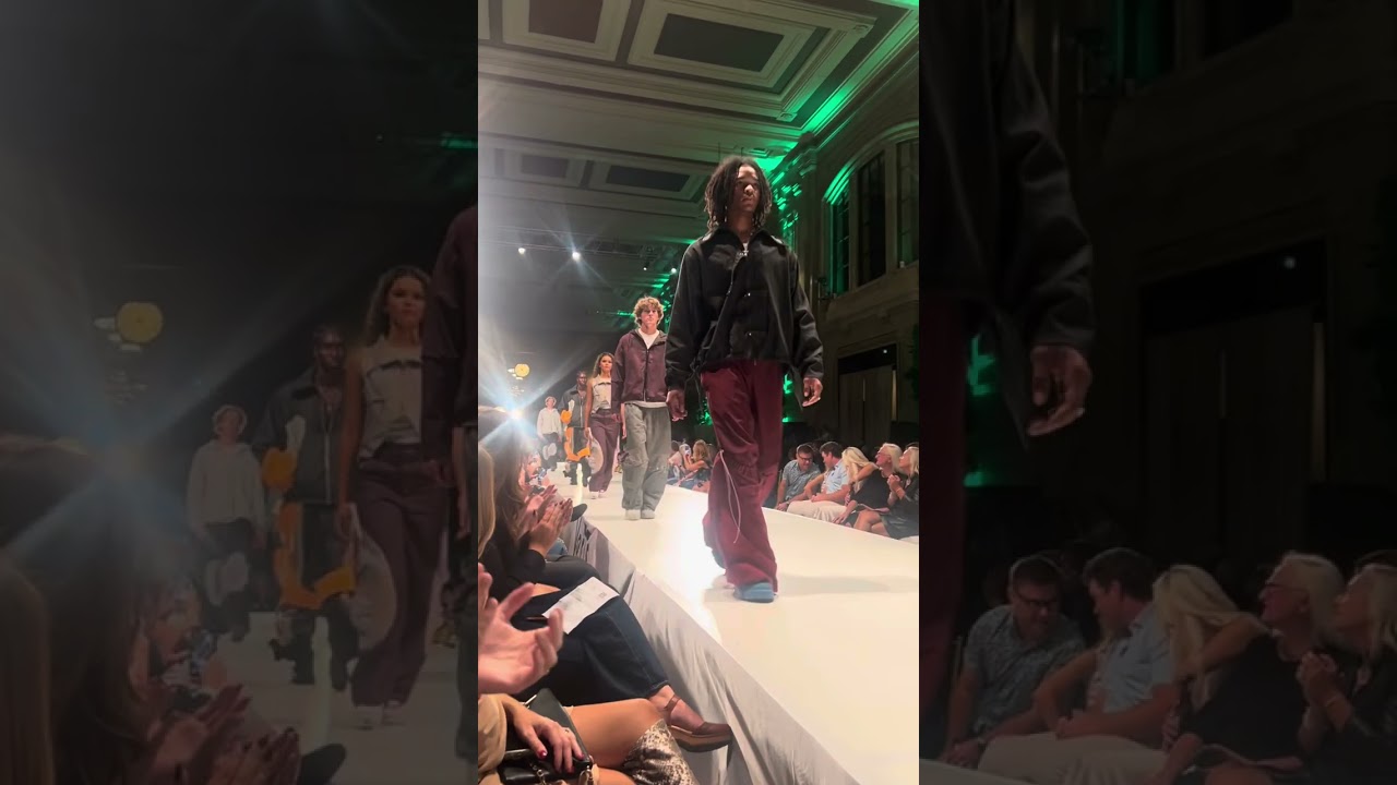 Come with me to Kansas City Fashion Week 2025 Saturday Evening Finale Runway  Show! 🎥💄 #KCFW2025 