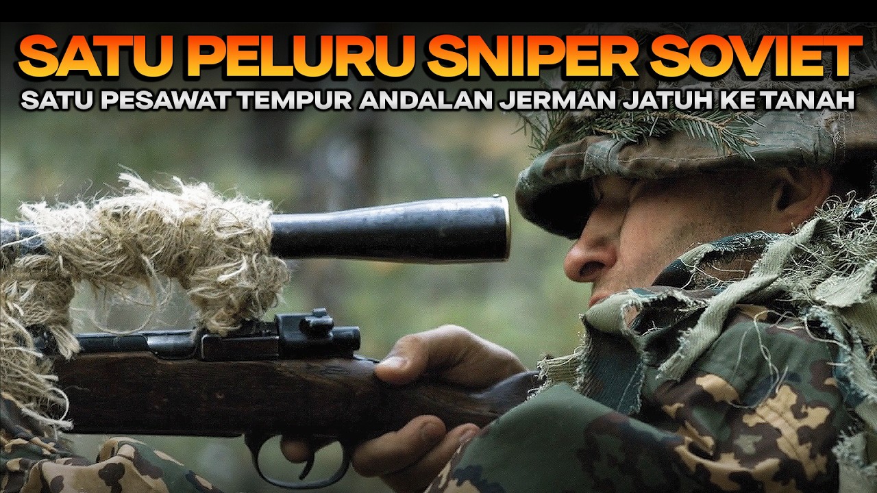Soviet Cukup Kerahkan Seorang Snipernya untuk Hancurkan Pesawat Jerman