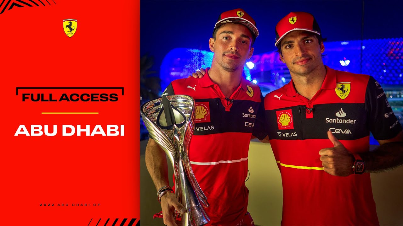 SF Full Access - 2022 Abu Dhabi GP | Sealing the Deal 🏆