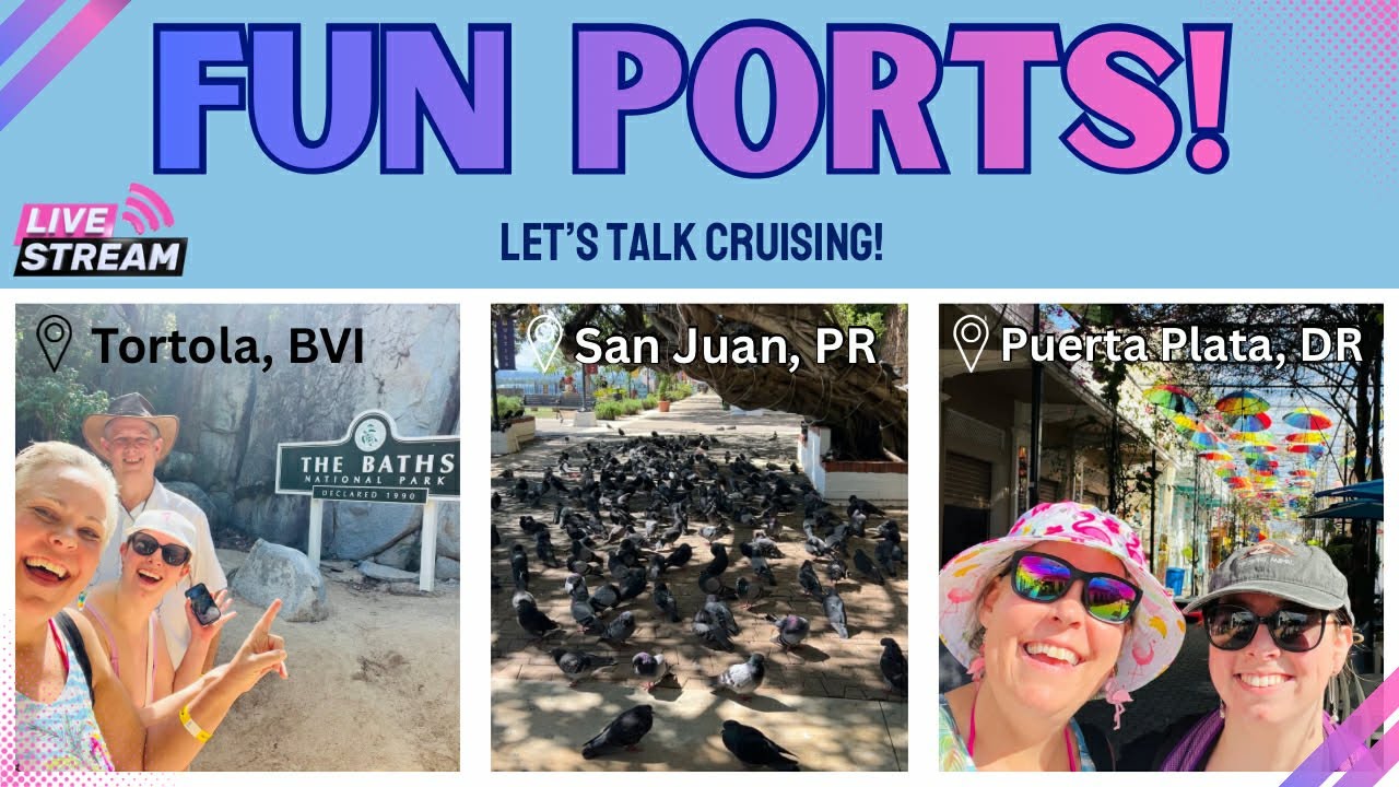 What did we do at these ports? Let's Chat!