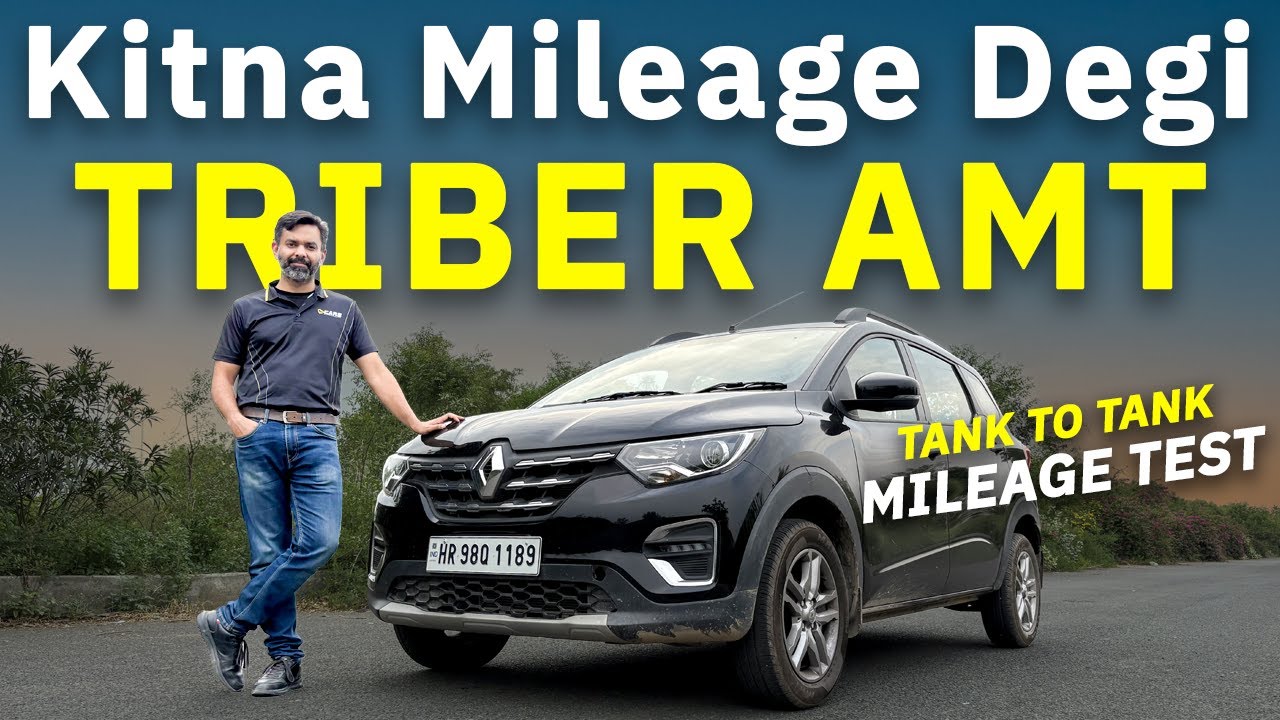 Renault Triber AMT Mileage Test w/ Tank-to-tank Method & Drive Impression