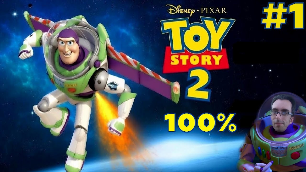 Toy story 2 - PS1 100% Walkthrough - Parte 1 - Sono Buzz Lightyear