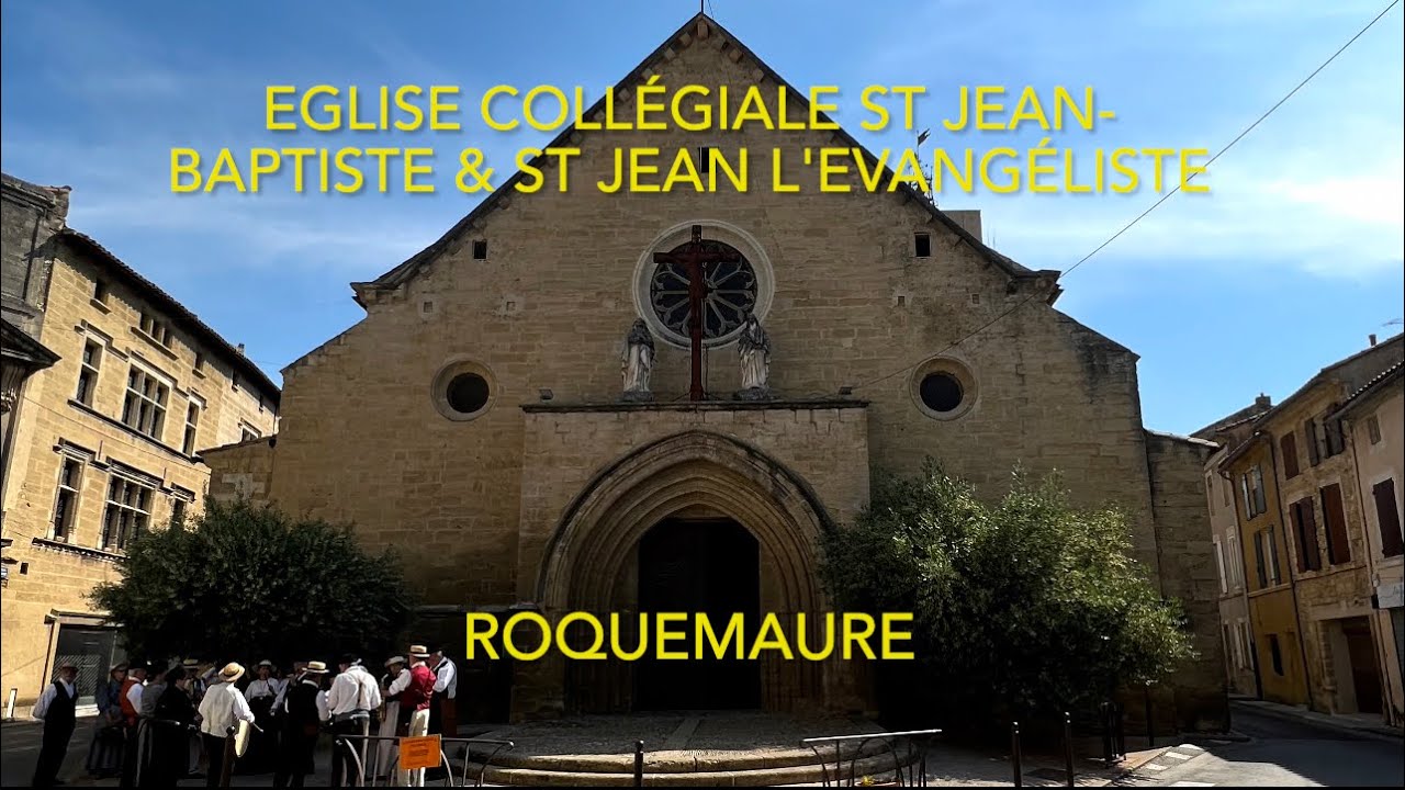 Église Saint Jean Baptiste Roquemaure @lesbellesregionsdefrance5984