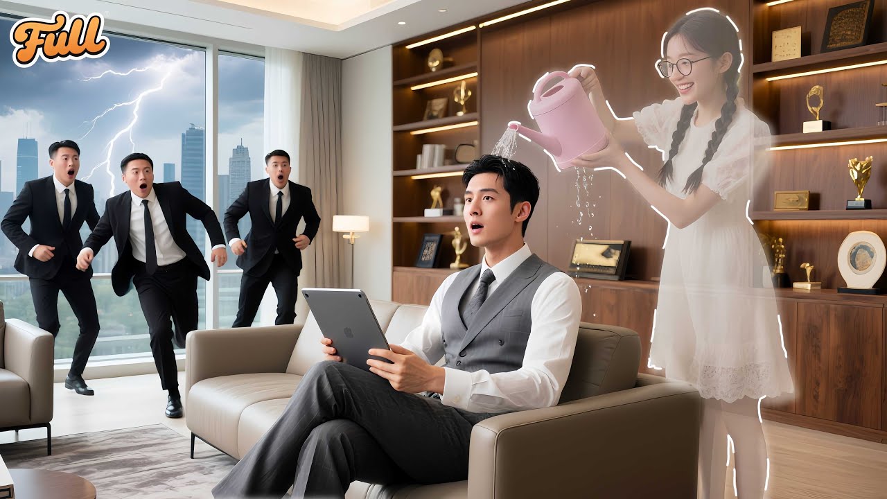 Magic Girl Can Turn Invisible In Rainstorms!When She Teased The CEO,She Found Only He Could See Her!