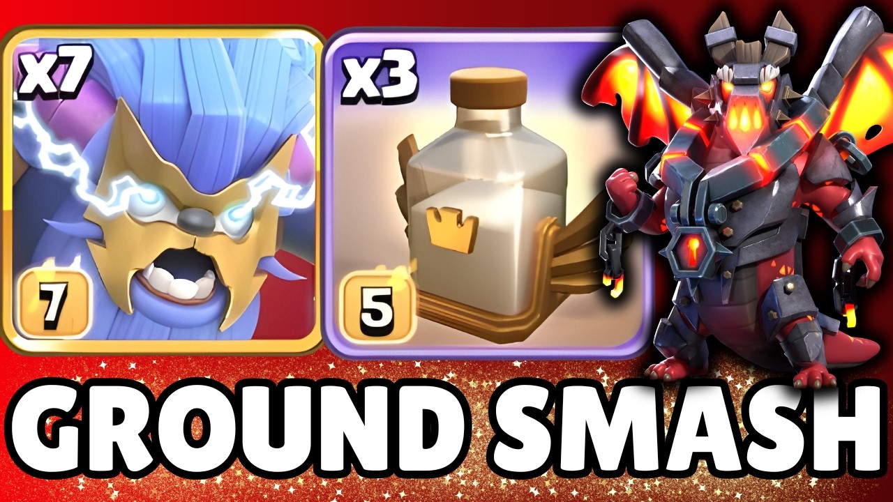 The EASIEST Ground Smash Attack in Clash of Clans