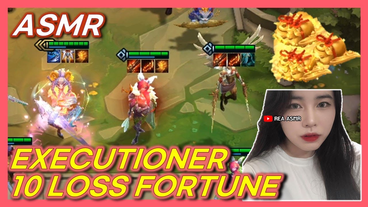 ASMR League of Legends TFT｜10 LOSS FORTUNE｜EXECUTIONER｜13 WIN｜KINDRED ⭐⭐⭐｜Whispering｜MOUTH SOUNDS 👄