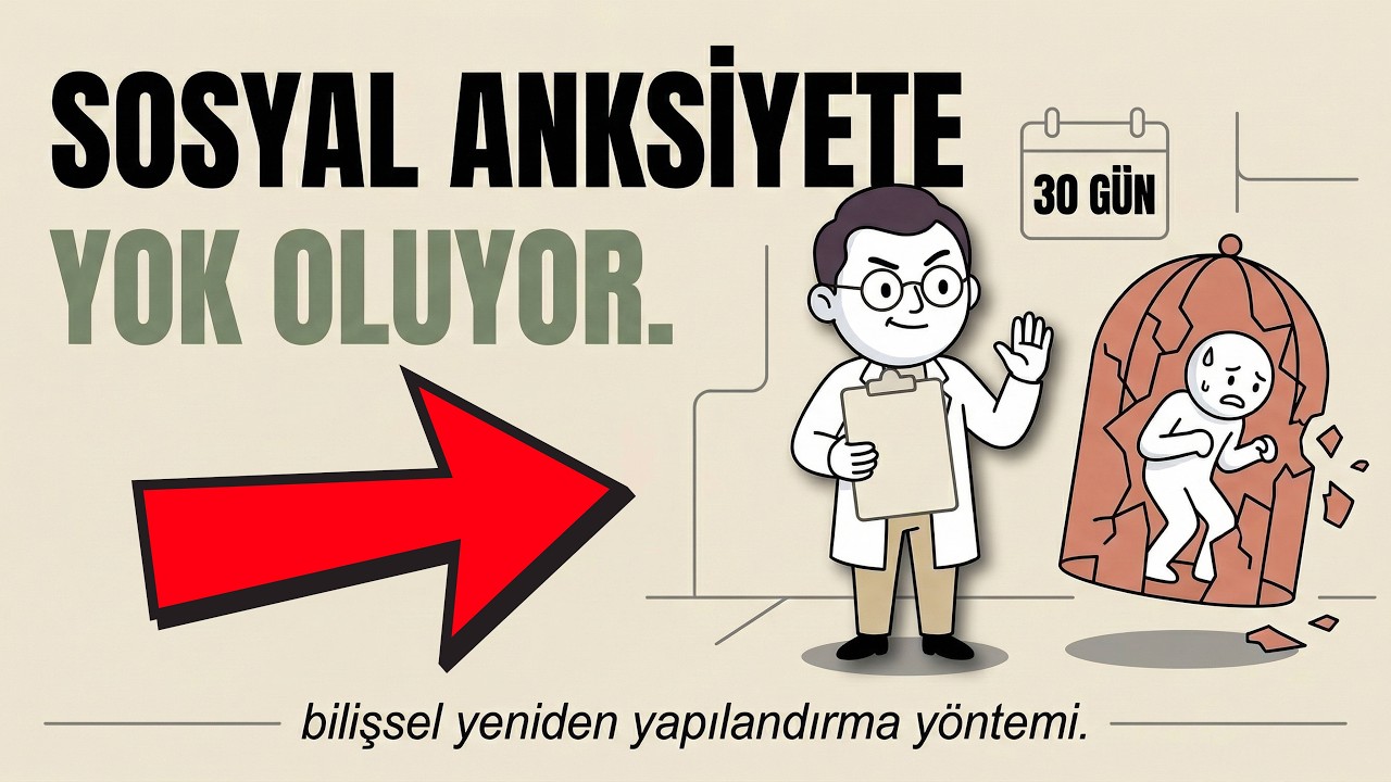 Sosyal Anksiyeteyi 30 Günde Yok Etmek (Bilişsel Yeniden Yapılandırma)