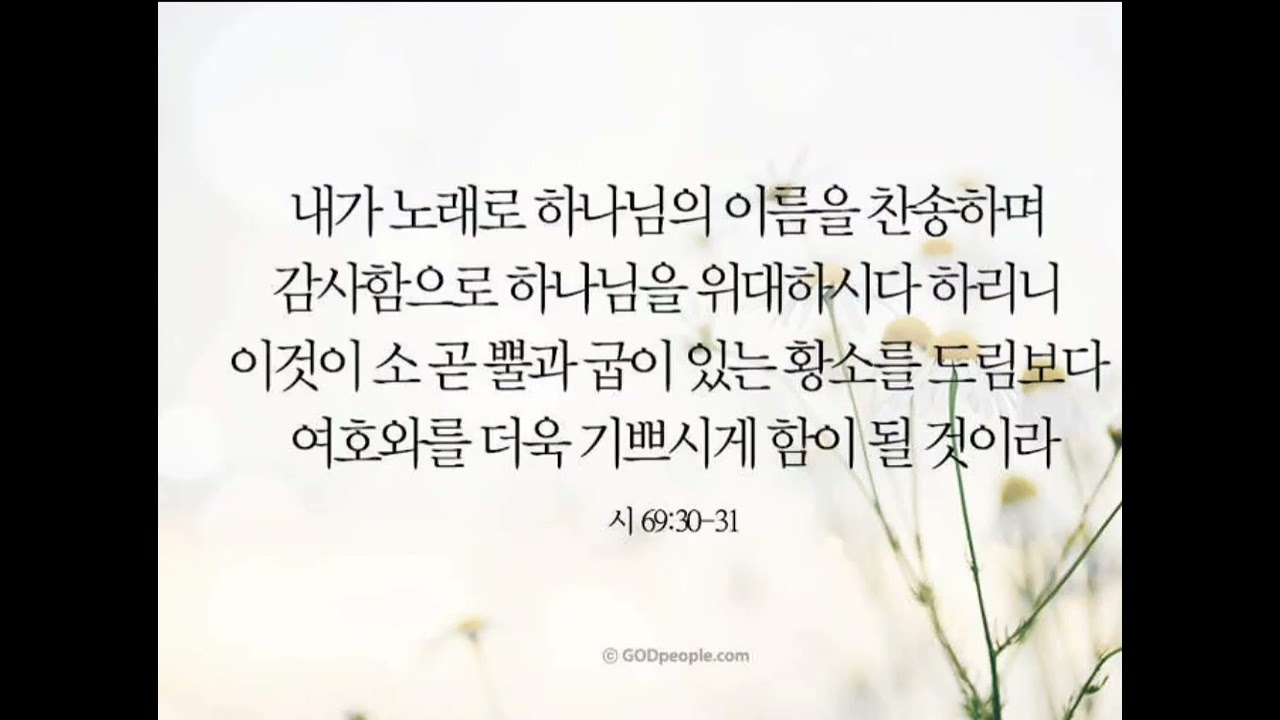 2. 시편 통독 #10 시편69-73장 (26.2.17)