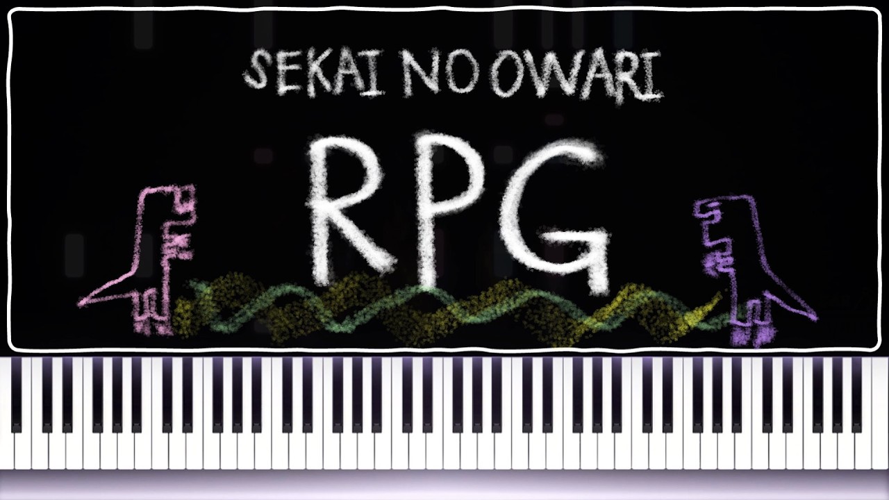 세카이노오와리 - RPG | 피아노 커버 튜토리얼 ( 악보 링크 / 가사 / 페달 가이드 포함) JPOP