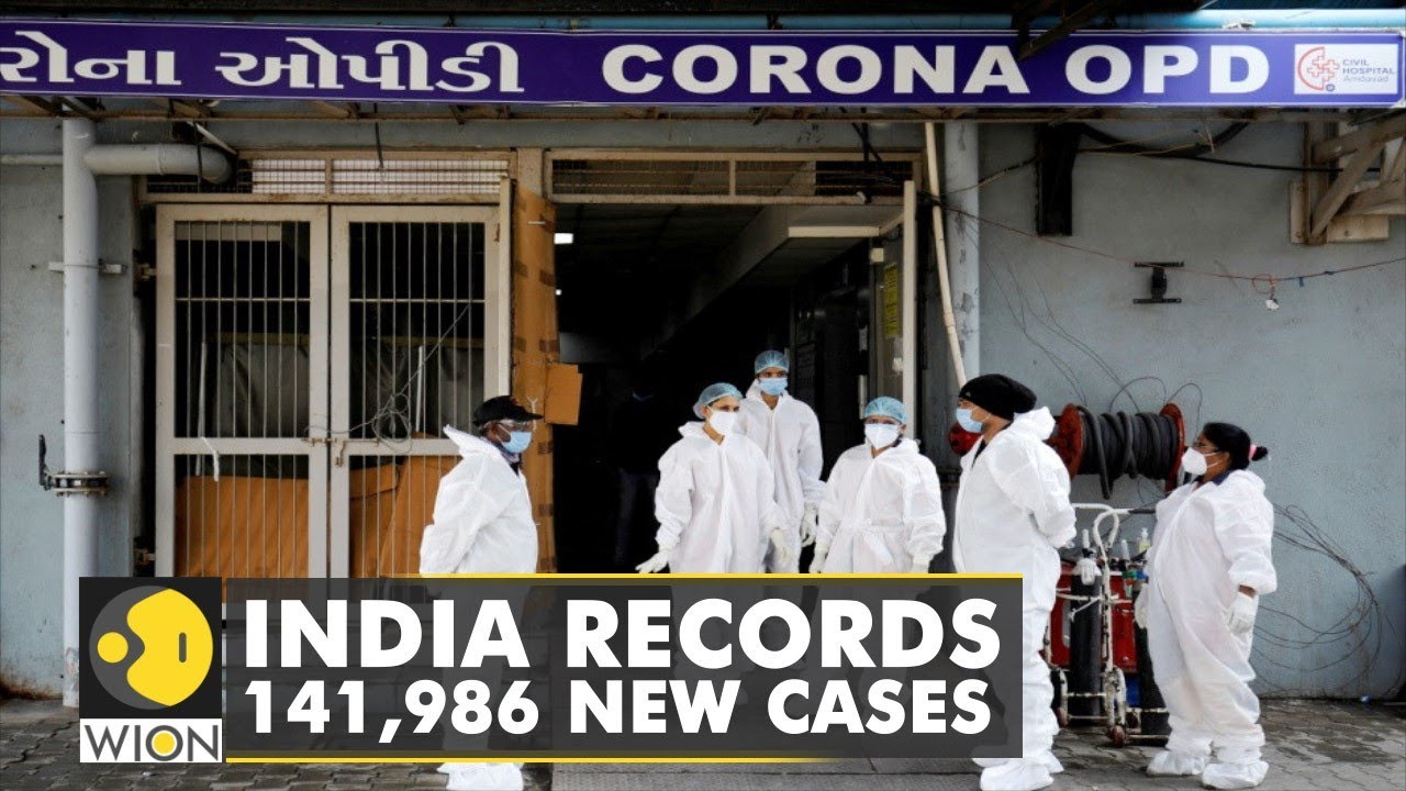 India records 141,986 new COVID-19 cases in last 24 hours | Cases hit seven-month high | WION