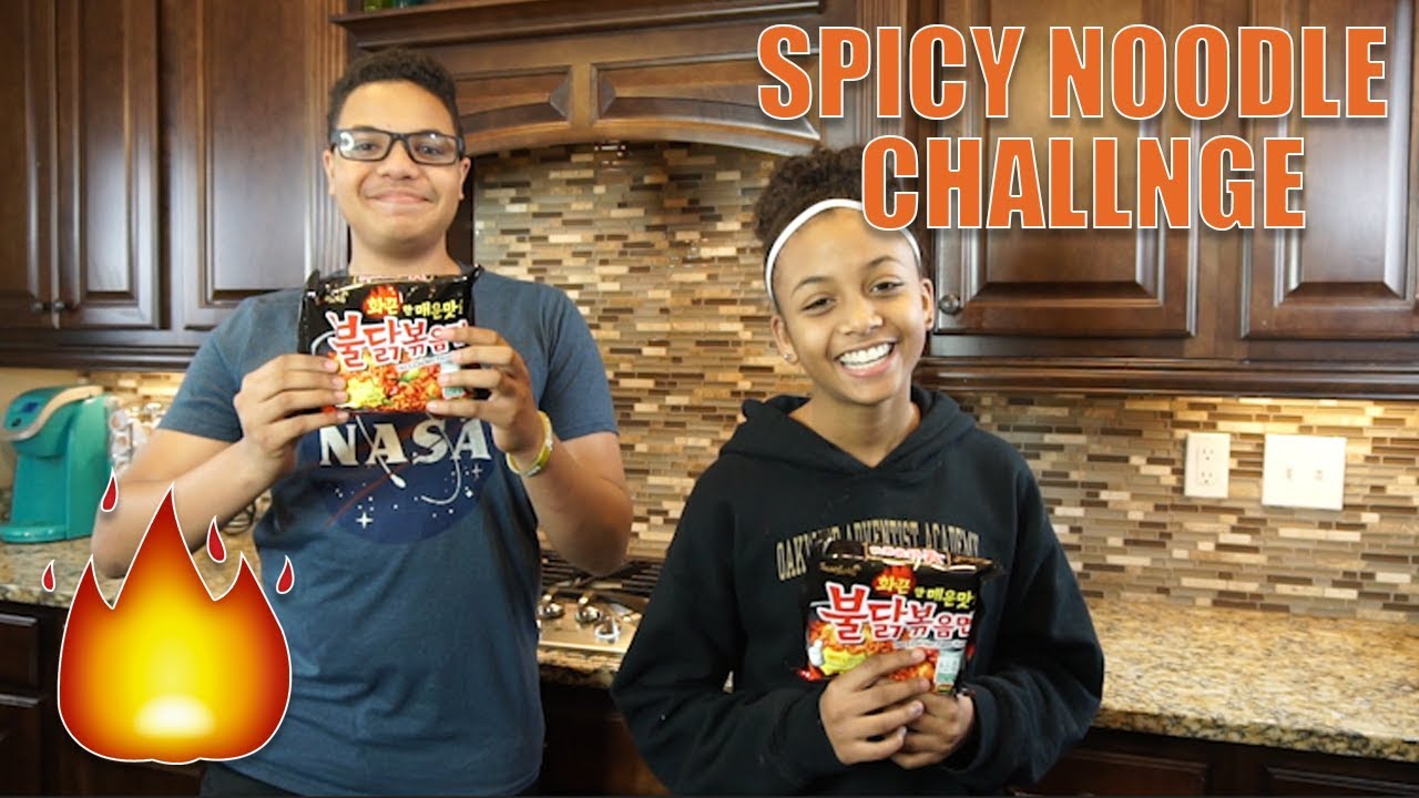 Spicy Noodle Challenge | LexiVee03