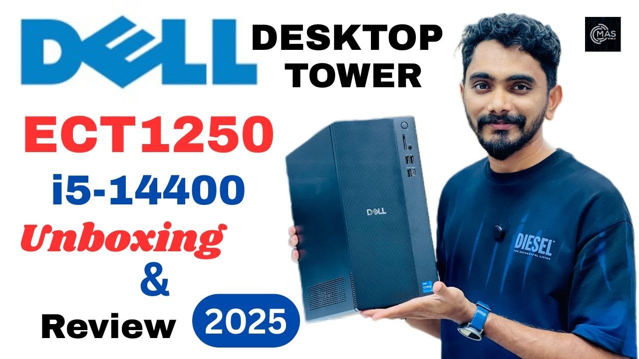 Dell Tower Desktop ECT1250 i5-14400 14th Gen Review 2025