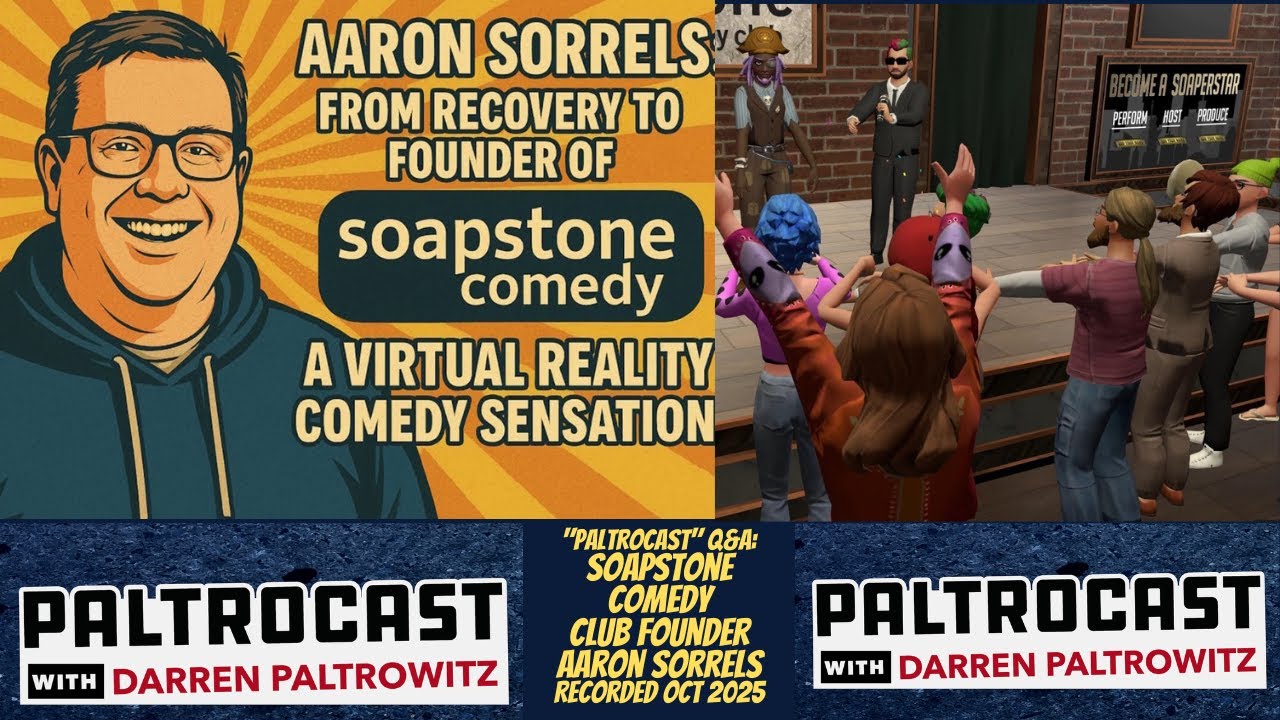 Aaron Sorrels w &bdquo;The Soapstone&rdquo;: komedia VR, meta i poszukiwanie celu